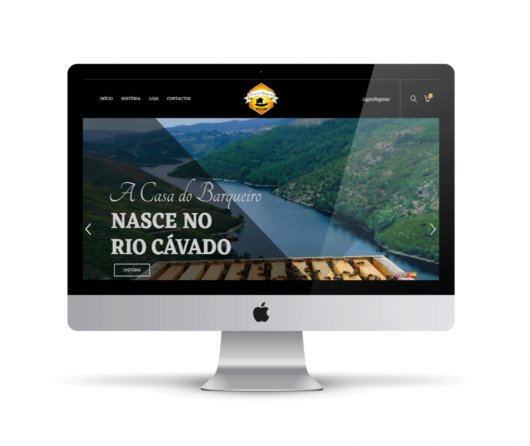 Web design | Site e loja online Cada do Barqueiro